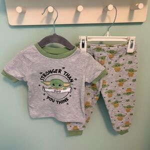 Star Wars Baby Yoda Pajamas